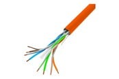 Netwerk - kabel - Lanberg bulk cable - 305 m - orange - Oranje - LCU6-10CC-0305-O