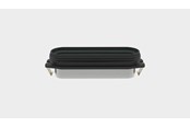 Afvoerproducten - Unidrain Riser piece 35.7 mm for line drain, Gray - 1831.0035