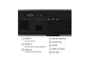 Projector - BenQ Projector W4100i - DLP projector - 3D - 802.11ac wireless / Bluetooth 5.0 / AirPlay - 3840 x 2160 - 3200 ANSI lumens - 9H.R0877.17E