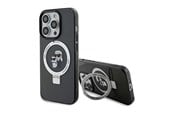 Mobiel - Covers & Cases - Karl Lagerfeld Ring Stand Karl&Choupette MagSafe case for iPhone 13 Pro Max - black - 3666339169060