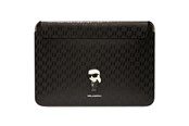 Tassen - Karl Lagerfeld Saffiano Monogram Ikonik case for a 14" laptop - black - 3666339170523