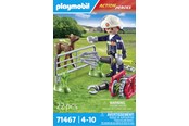 Playmobil - Playmobil Actie - Action Heroes Animal Protection Fire Department - 71467 - 71467