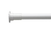 Afvalscheiding - Croydex Self-Supporting Curtain Rod White - max 120 cm - AD100122