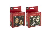 Kinderkamer - Creative Craft Group Wooden Bead Christmas Ornaments Set Christmas - CR8036/GE
