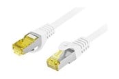 Netwerk - kabel - Lanberg patch cable - 50 cm - white - Wit - PCF6A-10CU-0050-W