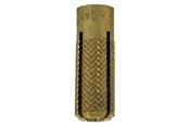 Spijkers en schroeven - Expandet messing plug, 34mm - boordiameter 10mm - M8 - 973008