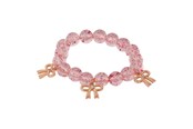 Creatief spelen - Great Pretenders Precious Bows Bead Bracelet Pink - 84122