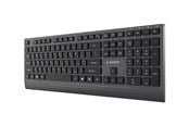 Toetsenbord - Gembird - keyboard - slim multimedia full size - Cyrillic - black Input Device - Toetsenbord - Cyrillic - Zwart - KB-MCH-06-CYRL