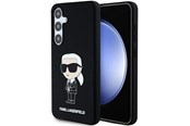 Mobiel - Covers & Cases - Karl Lagerfeld Silicone Ikonik case for Samsung Galaxy S24 - black - 3666339242299