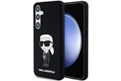 Mobiel - Covers & Cases - Karl Lagerfeld Silicone Ikonik case for Samsung Galaxy S24+ - black - 3666339242305