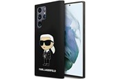 Mobiel - Covers & Cases - Karl Lagerfeld Silicone Ikonik case for Samsung Galaxy S24 Ultra - black - 3666339242312