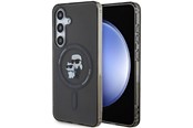 Mobiel - Covers & Cases - Karl Lagerfeld IML Karl&Choupette MagSafe case for Samsung Galaxy S24 - black - 3666339246600
