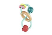 Speelgoed voor baby's - Hape Infinity Teething Ring with Beads - E8501