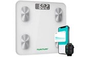 Personenweegschalen - Tunturi Slimme weegschaal SC30 Smart Badevægt - Hvid - 14TUSSP002IONE SIZE