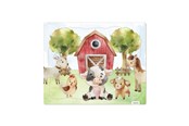 Puzzels - Barbo Classic Framed Cardboard Puzzle - Farm - 5992