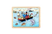 Puzzels - Rasmus Klump - Framed Wooden Puzzle - Mary - 7490
