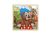 Puzzels - Rasmus Klump - Framed Wooden Puzzle - 7495