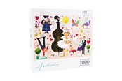 Puzzels - Ib Antoni - Art Puzzle - 1000pcs - Ballerina - 7552