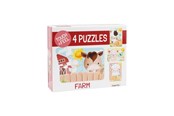 Bordspellen, Kaartspellen & Dobbelspellen - Barbo Classic Touch & Feel Puzzles - Farm - 5609