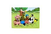 Bordspellen, Kaartspellen & Dobbelspellen - Rasmus Klump - Framed Wooden Puzzle - Friends - 7493