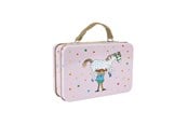 Kleine cadeautjes voor kinderen - Astrid Lindgren Pippi - Small Tin Suitcase - Pink - 8595