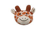 Speelgoed voor baby's - Barbo Baby Knitted Ball w. Bell - Giraffe - 5998