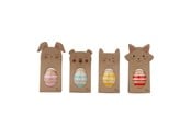 Speelgoed voor baby's - Little Woodies Little Woodeis - Egg Shaker 'mixed assort' - 12 pc - 6020