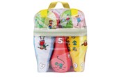 Speelgoed voor baby's - Pippi Langstrømpe Pippi - Soft Bowling Set - 8601
