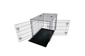 Honden - Nobby Foldbart metal transportbur til bil XXL Sort - L62315