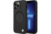 Mobiel - Covers & Cases - BMW BMHMP14XSILBK2 Case for iPhone 14 Pro Max 6.7" - Black Signature Liquid Silicone MagSafe - 3666339124076