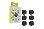 Kabelgoot, Kabelhoes & Kabelbinders - Mobile Origin Cable Cord Organizer Holder CB8 - Black - MO-CM-CB8-BLK