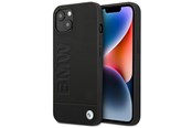 Mobiel - Covers & Cases - BMW BMHCP14MSLLBK iPhone 14 Plus 6.7 "black / black Leather Stamp - 3666339090395