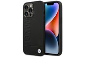Mobiel - Covers & Cases - BMW BMHCP14XSLLBK iPhone 14 Pro Max 6.7 "black / black Leather Stamp - 3666339090418