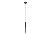 Lampen - EGLO BARBOTTO hanglamp GU10 zwart/eik FSC - 901732