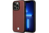 Mobiel - Covers & Cases - BMW BMHCP14L22RFGR iPhone 14 Pro 6.1" Burgundy/burgundy Leather Diamond Pattern - 3666339066505