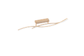 Lampen - EGLO GRISOLIA plafond L849 12W 1500LM 4000K houtkleurig - 901211