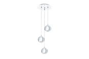 Lampen - EGLO CONESSA KLYNGE 3L CHROOM - 95913