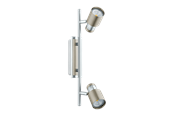 Lampen - EGLO DAVIDA-SD SPOTRAIL 2L KROM/BS - 32955