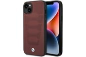 Mobiel - Covers & Cases - BMW BMHCP14S22RPSR iPhone 14 6.1" burgundy/burgundy Leather Seats Pattern - 3666339066567