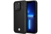 Mobiel - Covers & Cases - BMW BMHMP14X22RFGK iPhone 14 Pro Max 6.7" black/black Leather Diamond Pattern MagSafe - 3666339089016