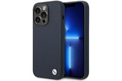 Mobiel - Covers & Cases - BMW BMHMP14XSILNA iPhone 14 Pro Max 6.7" navy blue/navy Silicone Metal Logo MagSafe - 3666339072537