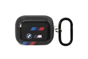 Mobiel - Overige accessoires - BMW BMAP222SOTK AirPods Pro 2 gen cover black/black Tricolor Stripes - 3666339123864