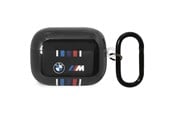 Mobiel - Overige accessoires - BMW BMAP22SWTK AirPods Pro cover black/black Multiple Colored Lines - 3666339089634