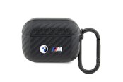 Mobiel - Overige accessoires - BMW BMAPWMPUCA2 AirPods Pro cover black/black Carbon Double Metal Logo - 3666339123833