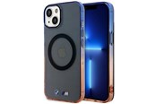 Mobiel - Covers & Cases - BMW BMHMP14SHTGE iPhone 14 6.1" grey/grey hardcase Gradient Bumper MagSafe - 3666339122102