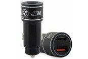 Mobiel - Adapters & Opladers - BMW charger BMCCMUSBCK PD-QC 3.0 20W Fast Charge black/black M Edition - 3666339122485