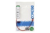 Netwerk - kabel - Deltaco patch cable - 0.3 m - red - Rood - TP-603R-SLIM