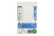 Netwerk - kabel - Deltaco patch cable - 0.3 m - yellow - Geel - TP-603Y-SLIM