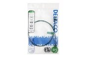 Netwerk - kabel - Deltaco patch cable - 0.5 m - green - Groen - TP-605G-SLIM