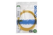 Netwerk - kabel - Deltaco patch cable - 3 m - yellow - Geel - TP-63Y-SLIM